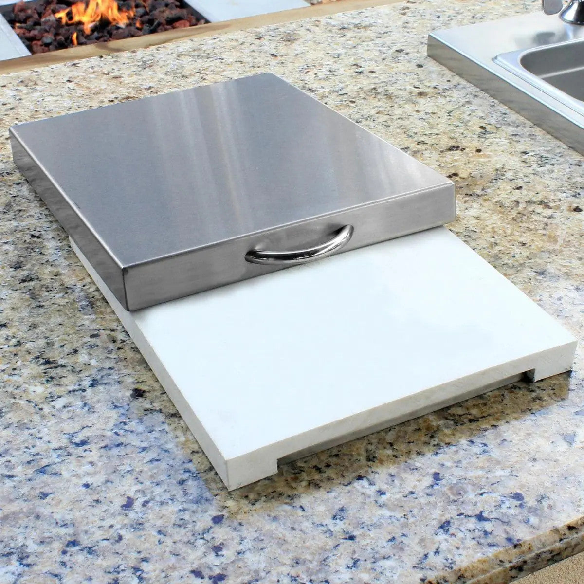 Alfresco Built-In Prep And Waste Station Chute - APWC