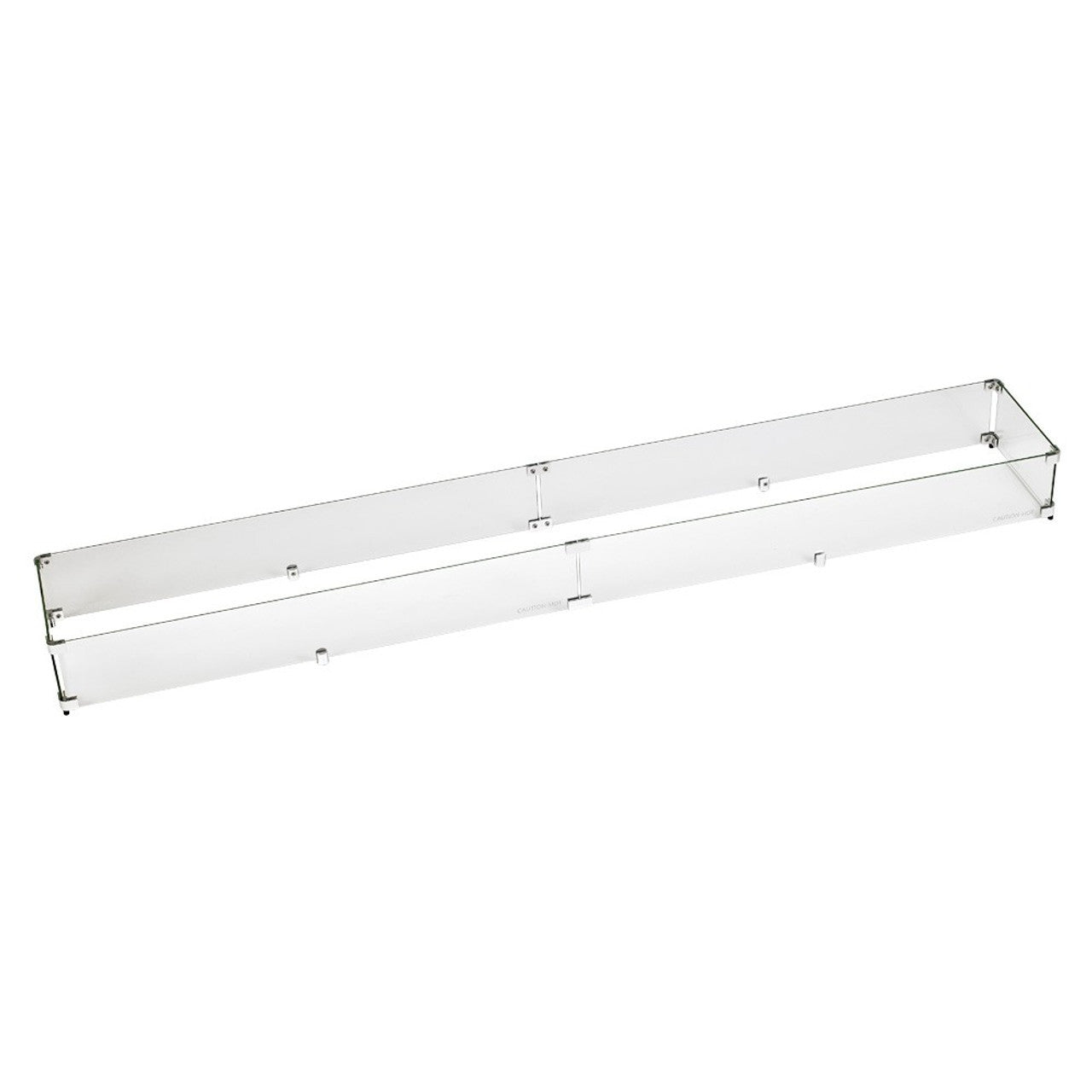 American Fire Glass Linear Glass Flame Guard For 72" X 6" Linear Drop-In Fire Pit Pan