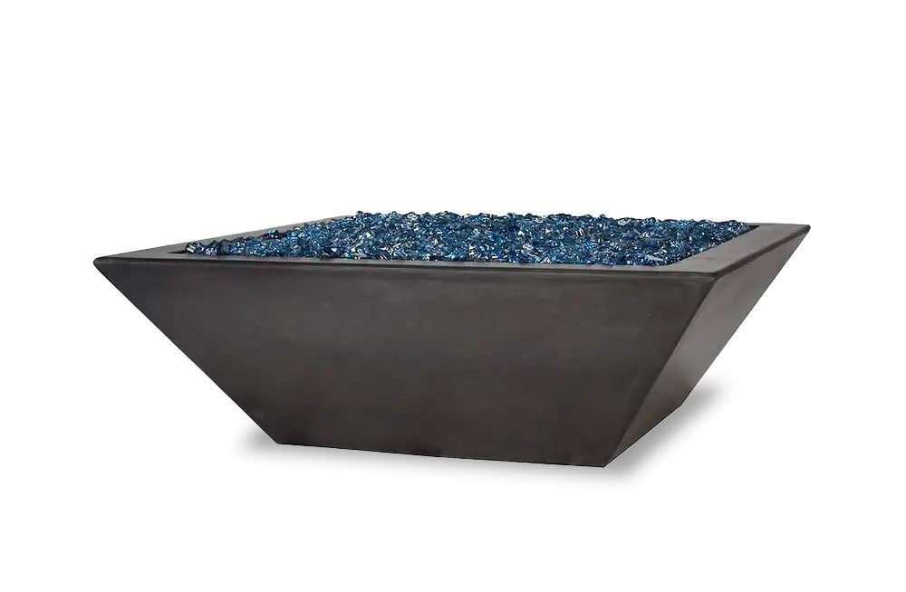 Geo Square Fire Bowl