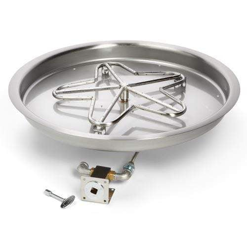 HPC Fire 19" Round Bowl Fire Pit Insert PENTA19 MLFPK-FLEX