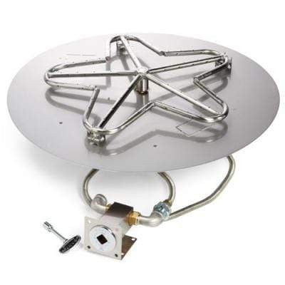 HPC Fire 24" Round Flat Pan Fire Pit Insert PENTA24 MLFPK-FLEX