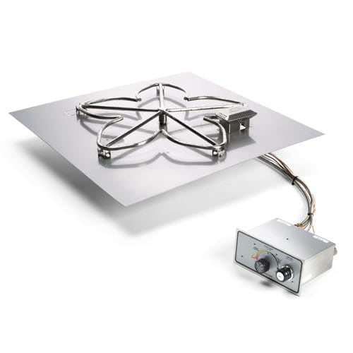 HPC Fire 30" Square Flat Fire Pit Insert FPPK30-SQ-FLEX