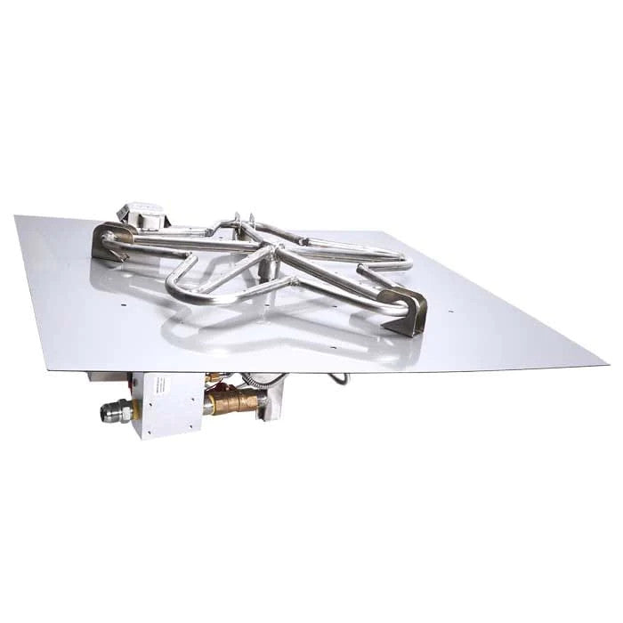 HPC Fire 30" Square Flat Pan Gas Fire Fit Insert 30FSSEI-SQ