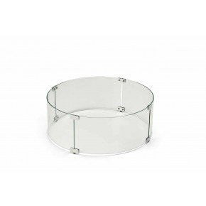 Round Tempered Glass Windscreen