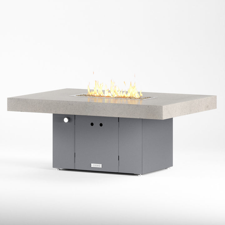 Bianco Montanha granite top with grey base