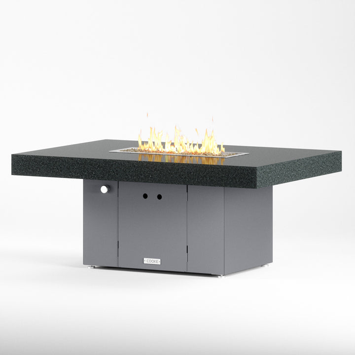 Black Pearl granite top with grey base